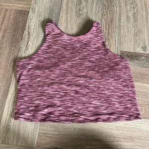 Workout crop top